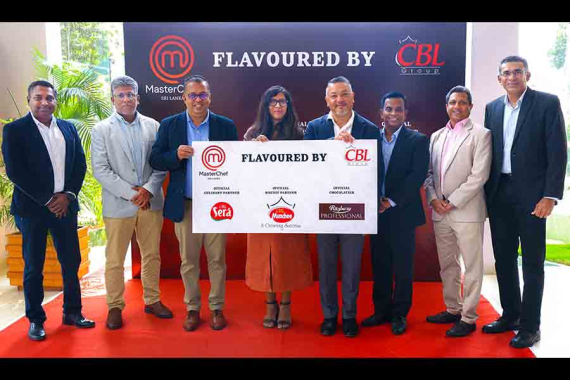 MasterChef Sri Lanka to be Flavoured by CBL Group as Main Sponsor